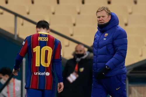 Messi bị đuổi vì lỗi đánh nguội, Barca mất Siêu Cúp Tây Ban Nha