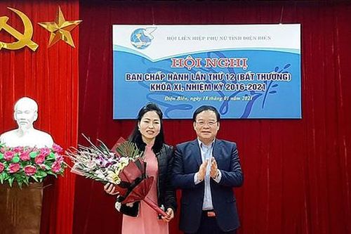 Điện Biên: Phó ban Dân vận Tỉnh ủy được bầu làm Chủ tịch Hội LHPN tỉnh