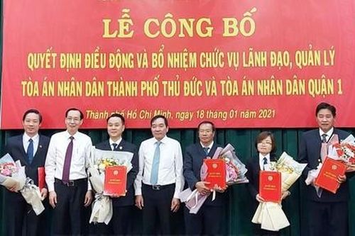 Bổ nhiệm ông Nguyễn Thành Vinh làm Chánh án TAND TP.Thủ Đức