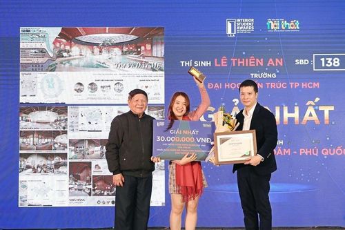 Gala trao giải Sinh viên Nội thất Việt Nam: Lộ diện những gương mặt tài năng trong cộng đồng thiết kế