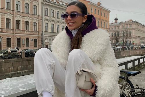 Cách diện đồ mùa đông sành điệu giống dàn fashionista Nga