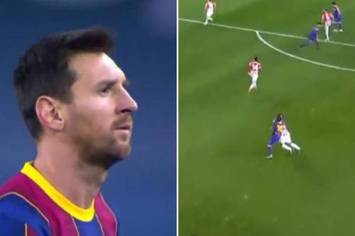 Điều gì dẫn đến chiếc thẻ đỏ đầu tiên của Messi ở Barca?