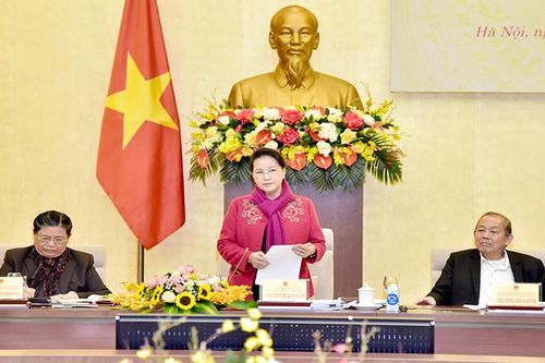 Chủ tịch QH Nguyễn Thị Kim Ngân chủ trì phiên họp thứ hai, Hội đồng Bầu cử quốc gia