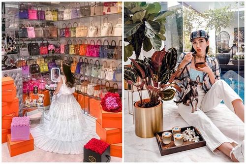 Lộ danh tính 'yêu nữ hàng hiệu' xinh đẹp, giàu có bậc nhất Singapore