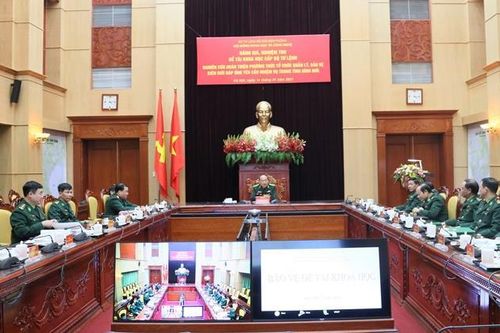 Đánh giá, nghiệm thu đề tài nghiên cứu, hoàn thiện phương thức tổ chức quản lý, bảo vệ biên giới quốc gia