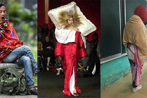 Cười nghiêng ngả với muôn kiểu chống rét vào mùa đông