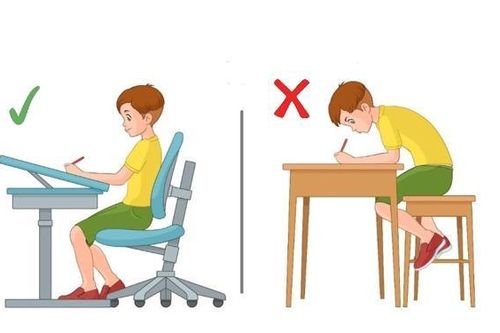 Hướng dẫn ngồi đúng tư thế giúp phòng tránh cận thị hiệu quả