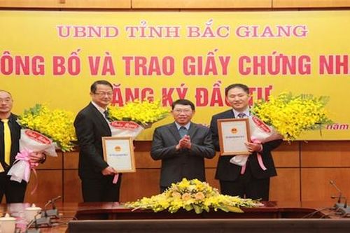 Thêm 570 triệu USD vốn ngoại đổ vào Bắc Giang