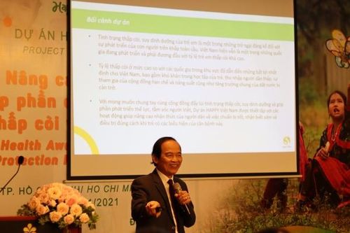 4 trẻ dưới 5 tuổi có 1 trẻ bị thấp còi