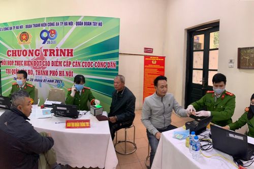 Tuổi trẻ Công an Thủ đô với chuỗi các hoạt động tình nguyện