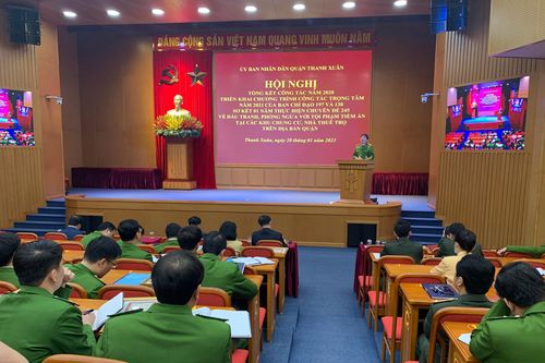 Đồng bộ nhiều giải pháp xây dựng địa bàn an ninh, an toàn