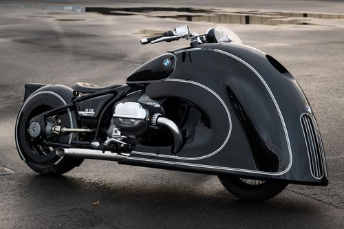 Môtô R 18 được độ lưới tản nhiệt cỡ lớn như ôtô BMW