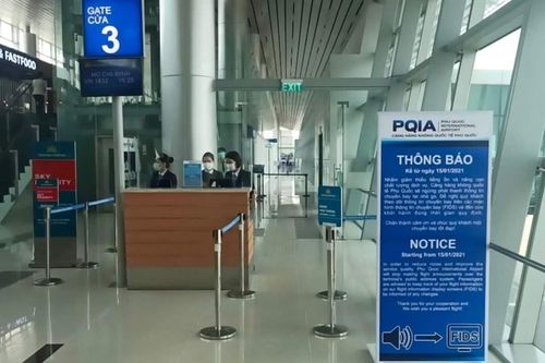 Ngừng phát thanh thông tin chuyến bay tại sân bay Phú Quốc