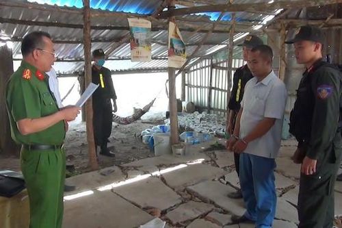 Bắt tạm giam đối tượng ngang nhiên bao chiếm đất và hủy hoại tài sản của người khác
