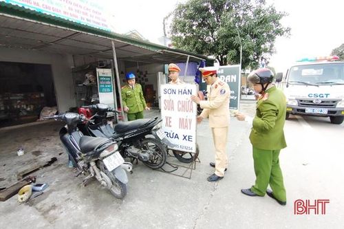 Sau phản ánh của Báo Hà Tĩnh, nhiều tuyến đường ở Lộc Hà thông thoáng