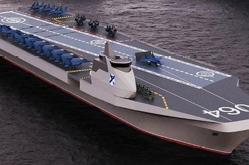 Phòng thiết kế Nevskoe đưa ra khái niệm tàu sân bay mới cho Hải quân Nga