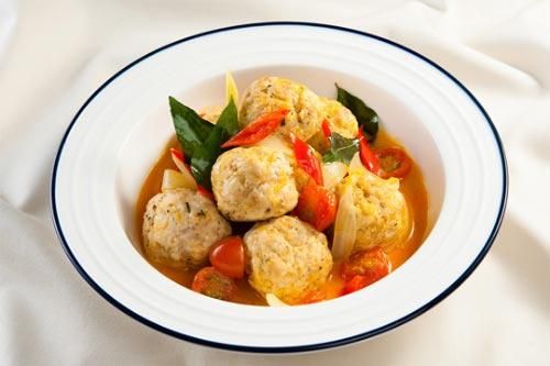 Cách làm gà viên sốt cà ri