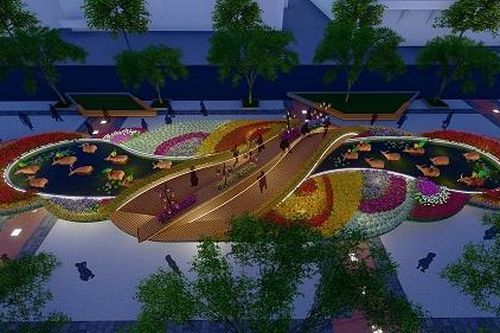 Đường hoa Nguyễn Huệ 2021: Hé lộ thiết kế độc đáo của linh vật