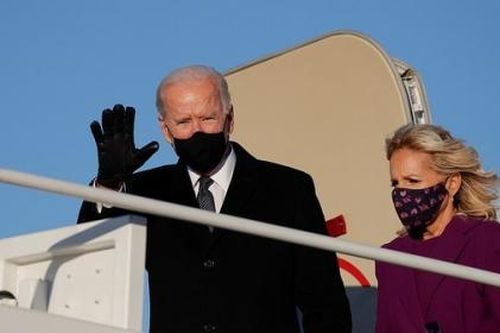 Ông Biden đến Washington bắt đầu các nghi thức nhậm chức