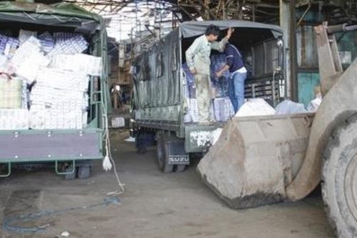Cần Thơ tiêu hủy hơn 177.000 bao thuốc lá nhập lậu