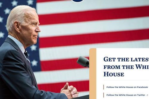 'Thông điệp bí mật' trên trang web Nhà Trắng sau khi ông Joe Biden nhậm chức Tổng thống Mỹ