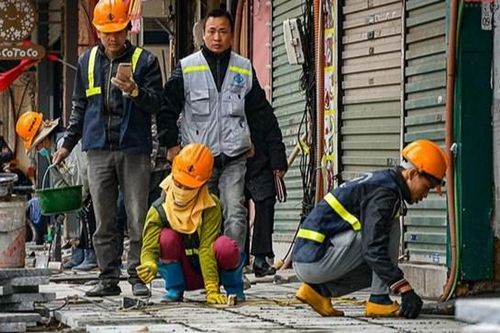 Hà Nội dừng đào đường, lát hè từ ngày 20/1
