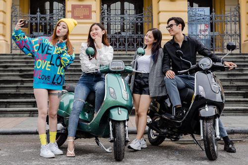 Dibao ra mắt loạt xe máy điện, xe tay ga 50 cc dịp cận Tết