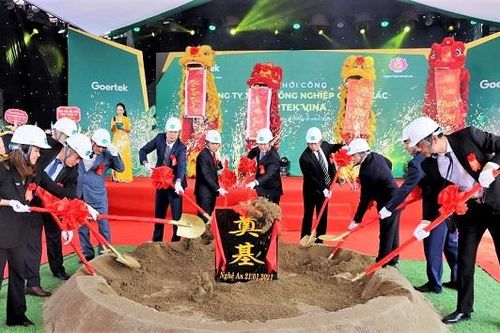 Nghệ An: Khởi công nhà máy chế tạo thiết bị điện tử thông minh