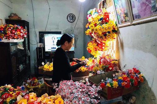 Xuân về trên làng hoa giấy hơn 300 năm tuổi xứ Huế