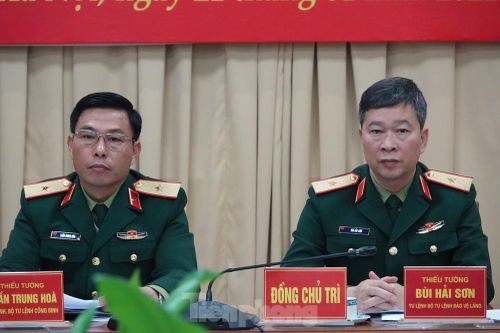 Phối hợp bảo vệ khu vực Lăng Bác và quảng trường Ba Đình