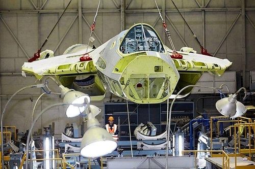 Chỉ có thể sản xuất quy mô lớn máy bay chiến đấu Su-57 vào năm 2024