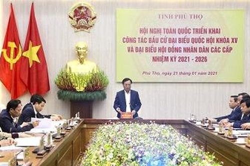 Hội nghị trực tuyến triển khai công tác bầu cử Quốc hội và HĐND các cấp