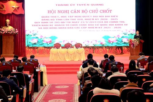 Thành phố Tuyên Quang quán triệt Nghị quyết Đại hội Đảng bộ tỉnh và triển khai kế hoạch bầu cử