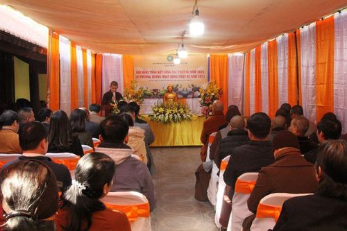 Hà Nội: Ban Trị sự GHPGVN quận Tây Hồ tổng kết công tác Phật sự
