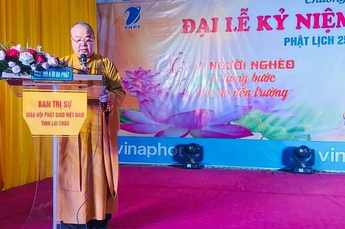Lai Châu: Chùa Linh Sơn kỷ niệm ngày Đức Thế Tôn thành đạo