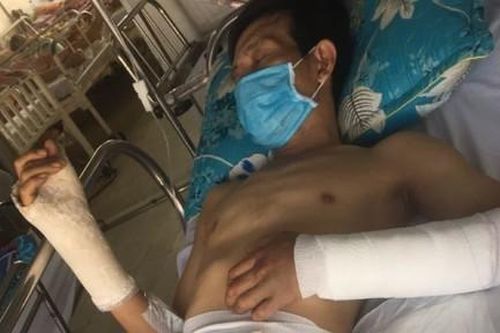 Xin giúp người công nhân nghèo gặp nạn khi Tết cận kề!