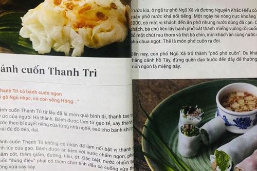 Ấn phẩm quảng bá ẩm thực Hà Nội
