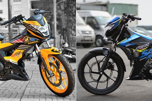 Xe côn tay hyper-underbone, chọn Suzuki Satria hay Honda Sonic