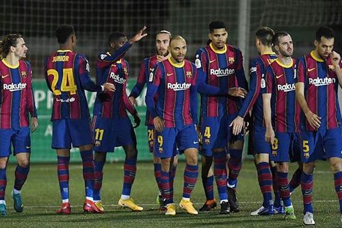 Không Messi, 2 lần đá hỏng phạt đền, Barca chật vật ở Cúp Nhà Vua
