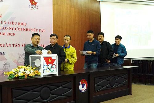 Bầu chọn vận động viên, huấn luyện viên tiêu biểu toàn quốc 2020