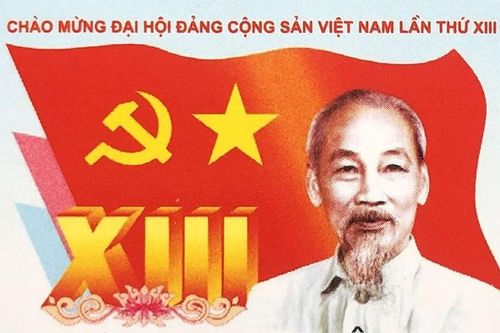Phát hành bộ tem đặc biệt chào mừng Đại hội Đảng lần thứ XIII