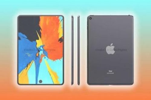 Lộ hình ảnh iPad mini 6 với màn hình đục lỗ và cảm biến vân tay dưới màn hình