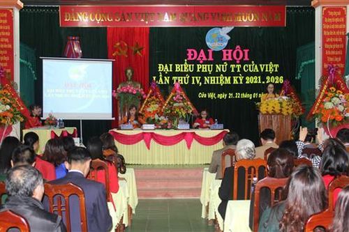 Hội LHPN thị trấn Cửa Việt: Đại hội lần thứ IV, nhiệm kỳ 2021-2026