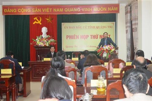 Ủy ban bầu cử tỉnh Quảng Trị: Triển khai công tác bầu cử đại biểu Quốc hội khóa XV và đại biểu HĐND các cấp, nhiệm kỳ 2021 – 2026