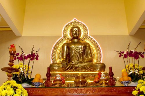Khánh Hòa: Lễ an vị Phật tại chùa Sắc tứ Kim Sơn