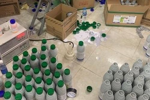 Phá đường dây sản xuất thuốc bảo vệ thực vật giả quy mô lớn