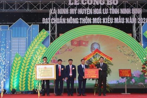 Xã đạt nông thôn mới kiểu mẫu được thưởng 1 tỷ đồng
