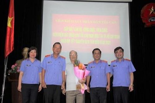 Gặp mặt, chúc Tết nguyên cán bộ, công chức VKSND tối cao tại TP Hồ Chí Minh