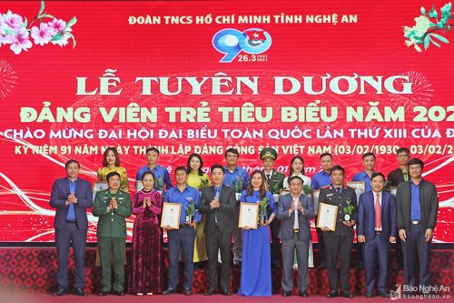 Những gương mặt đảng viên trẻ tiêu biểu năm 2020