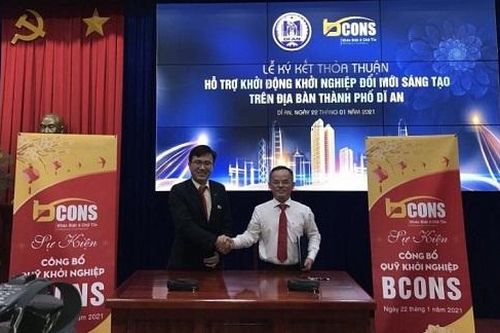 Bcons tài trợ 1 triệu USD để TP.Dĩ An phát triển khởi nghiệp đổi mới sáng tạo